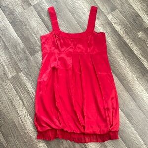 AX ARMANI Y2K Exchange Whigoth Slip Dress DOPAMINE Red Satin Vampire Witchy